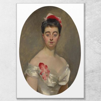 Madame Countess Jacques De Ganay John Singer Sargent, jss144 canvas print