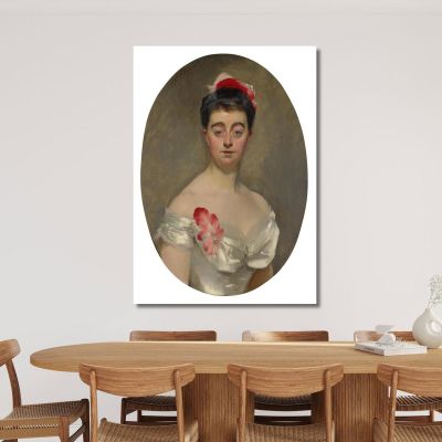 Madame Contessa Jacques De Ganay John Singer Sargent jss144 quadro stampa su tela Madame Contessa Jacques De Ganay John Singer Sargent jss144 quadro stampa su tela