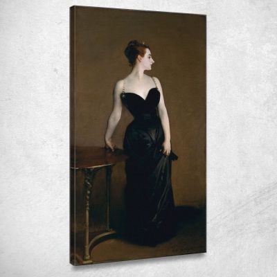 Madame X Madame Pierre Gautreau John Singer Sargent jss147 quadro stampa su tela