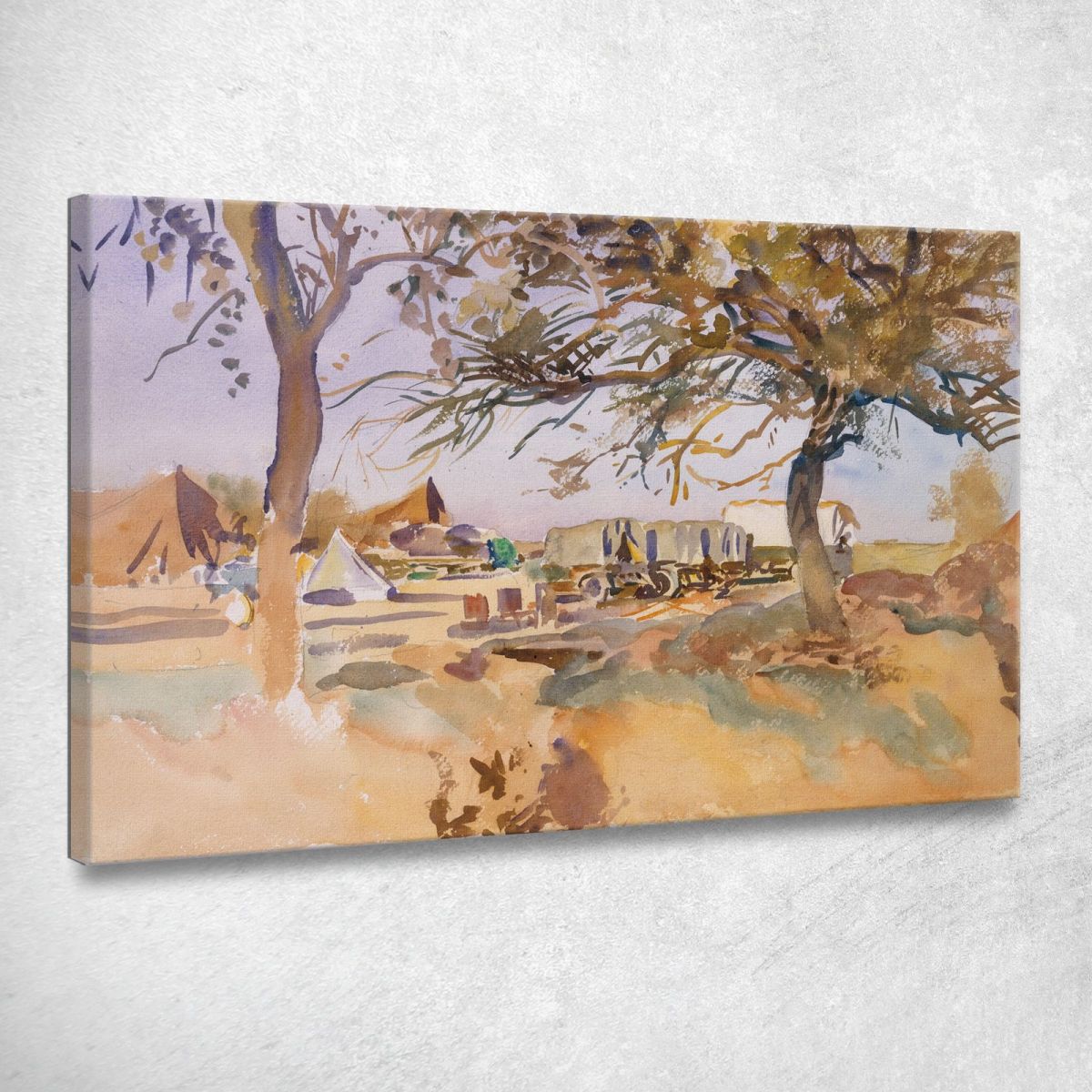Campo Militare John Singer Sargent jss165 quadro stampa su tela Campo Militare John Singer Sargent jss165 quadro stampa su tela
