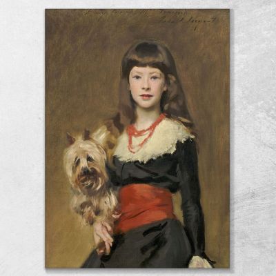 Miss Beatrice Townsend John Singer Sargent, jss166 canvas print
