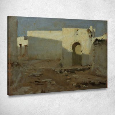 Edifici Moreschi Alla Luce Del Sole John Singer Sargent jss171 quadro stampa su tela