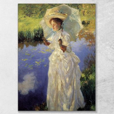 Morgenspaziergang John Singer Sargent, jss172 drucken auf leinwand