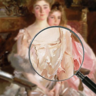 La Signora Fiske Warren Gretchen Osgood E Sua Figlia Rachel John Singer Sargent jss189 quadro stampa su tela La Signora Fiske Warren Gretchen Osgood E Sua Figlia Rachel John Singer Sargent jss189 quadro stampa su tela