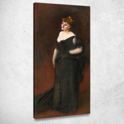 La Signora Harry Vane Milbank John Singer Sargent jss194 quadro stampa su tela