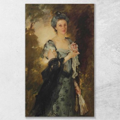 Sig.Ra William Crowninshield Endicott Jr. John Singer Sargent, jss199 quadro stampa su tela