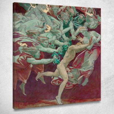 Oreste E Le Furie John Singer Sargent jss209 quadro stampa su tela