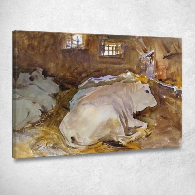 Buoi John Singer Sargent jss210 quadro stampa su tela