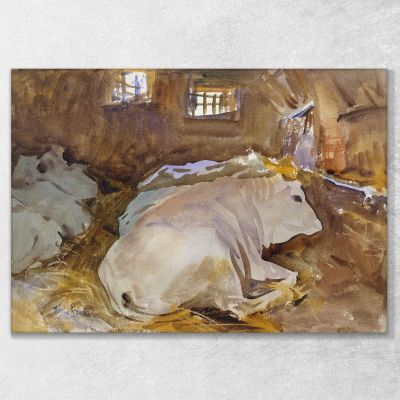 Buoi John Singer Sargent, jss210 quadro stampa su tela