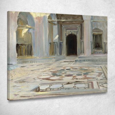Marciapiede John Singer Sargent jss213 quadro stampa su tela