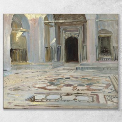 Gehweg John Singer Sargent, jss213 drucken auf leinwand