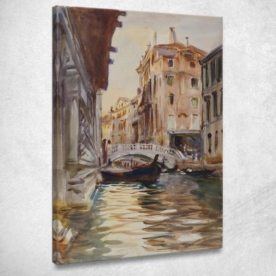 Ponte Della Canonica John Singer Sargent jss218 quadro stampa su tela