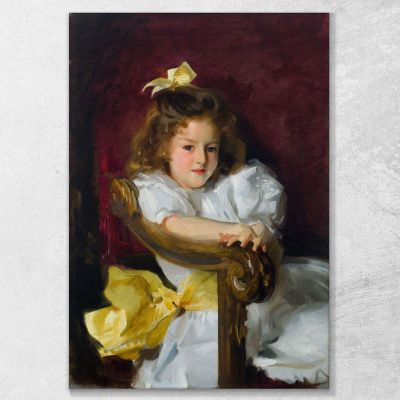 Ritratto Di Charlotte Cram John Singer Sargent, jss225 quadro stampa su tela