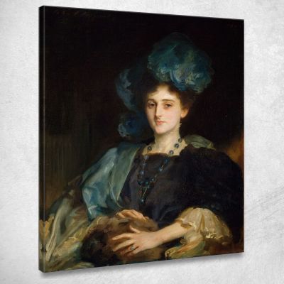 Ritratto Della Signorina Katherine Elizabeth Lewis John Singer Sargent jss237 quadro stampa su tela