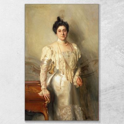 Portrait De Mme Asher B. Wertheimer John Singer Sargent, jss240 tableau impression sur toile