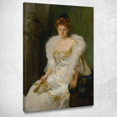 Ritratto Della Signora Charles Beatty Alexander John Singer Sargent jss241 quadro stampa su tela