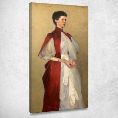 Ritratto Della Signora Robert Harrison John Singer Sargent jss245 quadro stampa su tela