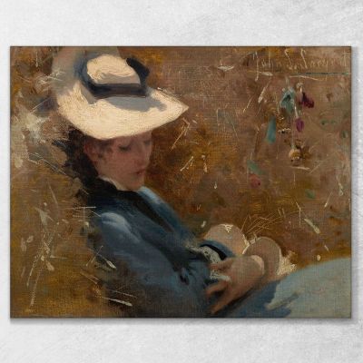Riposare John Singer Sargent, jss250 quadro stampa su tela