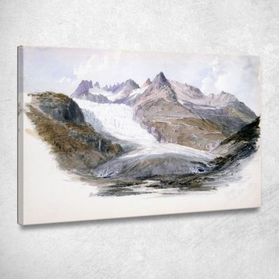 Ghiacciaio Del Rodano John Singer Sargent jss251 quadro stampa su tela