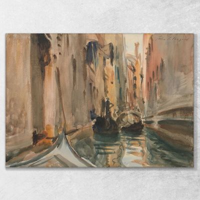 Rio De San Salvatore Venise&nbsp; John Singer Sargent, jss253 tableau impression sur toile