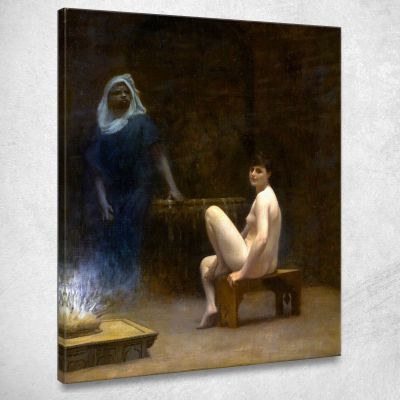 Dopo Il Bagno 2 Jean-Léon Gérôme jlg6 quadro stampa su tela