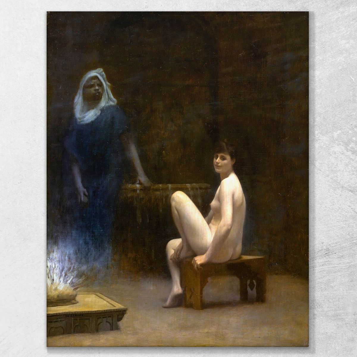 Dopo Il Bagno 2 Jean-Léon Gérôme jlg6 quadro stampa su tela