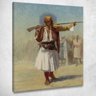 Ufficiale Arnaut Jean-Léon Gérôme jlg18 quadro stampa su tela