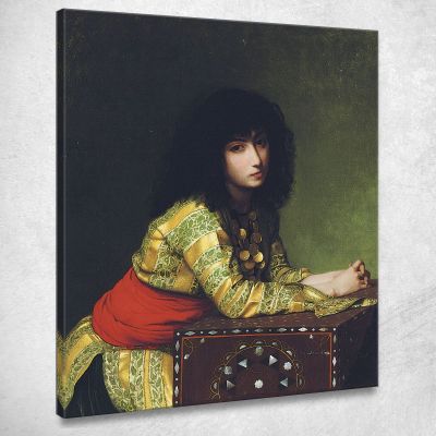 Ragazza Egiziana Jean-Léon Gérôme jlg47 quadro stampa su tela