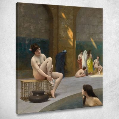 Donne Al Bagno 2 Jean-Léon Gérôme jlg51 quadro stampa su tela