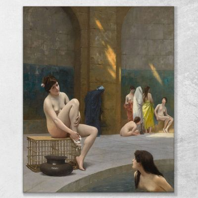 Donne Al Bagno 2 Jean-Léon Gérôme jlg51 quadro stampa su tela