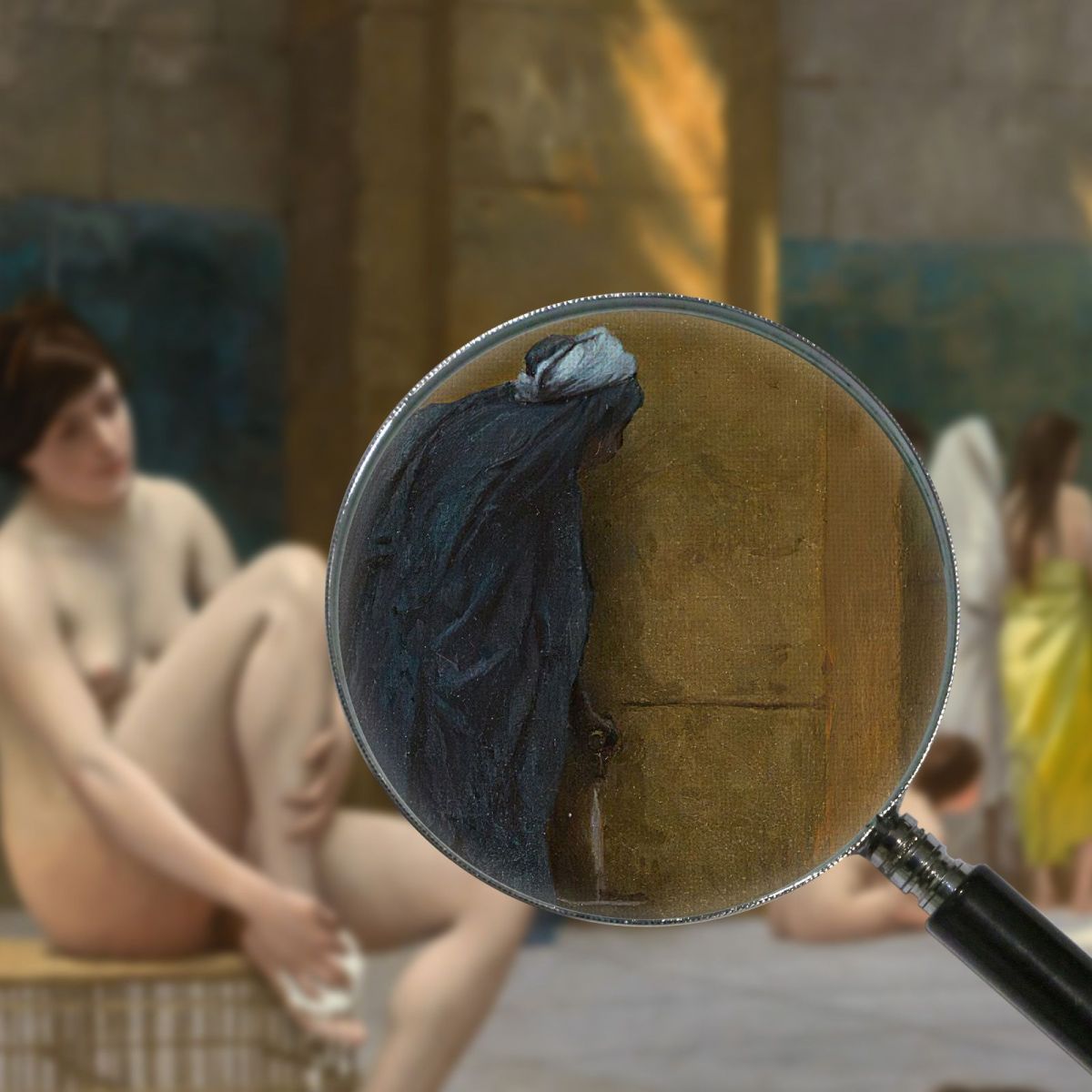 Donne Al Bagno 2 Jean-Léon Gérôme jlg51 quadro stampa su tela