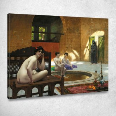 Donne Al Bagno Jean-Léon Gérôme jlg52 quadro stampa su tela