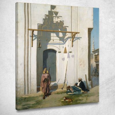 Guardie Alla Porta Di Una Tomba Jean-Léon Gérôme jlg56 quadro stampa su tela
