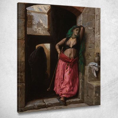 Giovane Ragazza Del Cairo Jean-Léon Gérôme jlg62 quadro stampa su tela