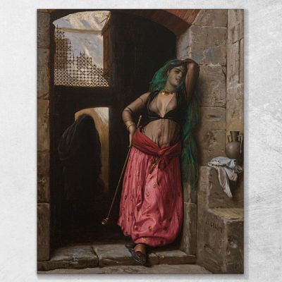 Giovane Ragazza Del Cairo Jean-Léon Gérôme jlg62 quadro stampa su tela