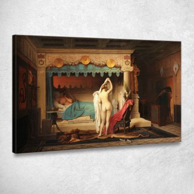 Re Candaule Jean-Léon Gérôme jlg64 quadro stampa su tela