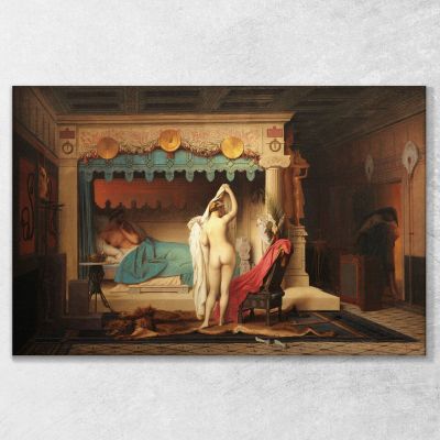 Re Candaule Jean-Léon Gérôme jlg64 quadro stampa su tela