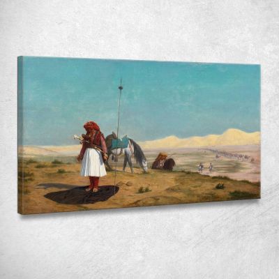 Preghiera Nel Deserto Jean-Léon Gérôme jlg68 quadro stampa su tela