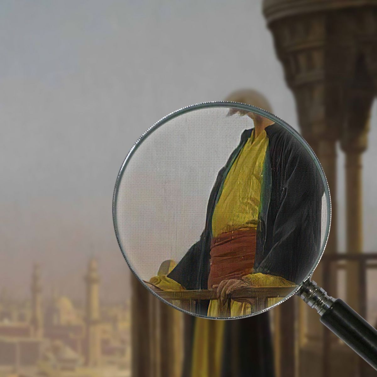 Le Muezzin Jean-Léon Gérôme jlg75 quadro stampa su tela