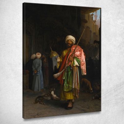 Mercante Di Strada Al Cairo Jean-Léon Gérôme jlg85 quadro stampa su tela