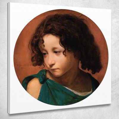 Ritratto Di Un Bambino Jean-Léon Gérôme jlg97 quadro stampa su tela