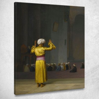 Preghiera Nella Moschea Jean-Léon Gérôme jlg107 quadro stampa su tela