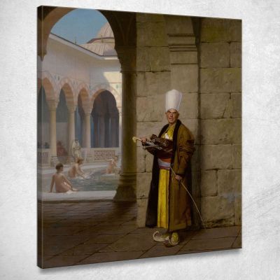 Il Grande Eunuco Bianco Jean-Léon Gérôme jlg137 quadro stampa su tela