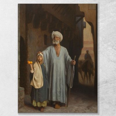 La Mano Amiga Jean-Léon Gérôme, jlg140 cuadro en lienzo