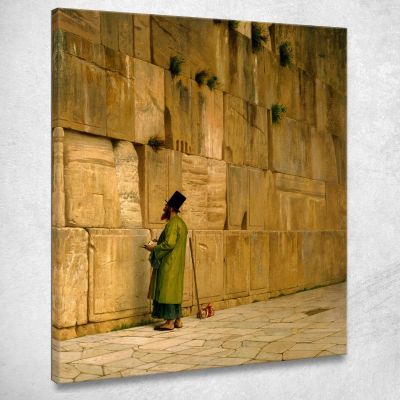 Il Muro Del Pianto Jean-Léon Gérôme jlg151 quadro stampa su tela