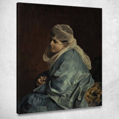 Donna Di Costantinopoli Jean-Léon Gérôme jlg164 quadro stampa su tela