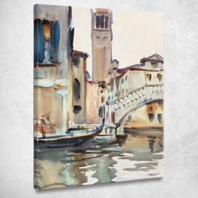 Un Ponte E Un Campanile Venezia John Singer Sargent jss1 quadro stampa su tela
