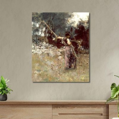 Una Capriotina John Singer Sargent jss2 quadro stampa su tela Una Capriotina John Singer Sargent jss2 quadro stampa su tela