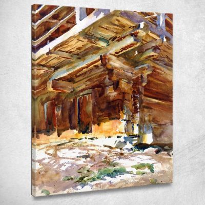 Abriès John Singer Sargent jss8 quadro stampa su tela