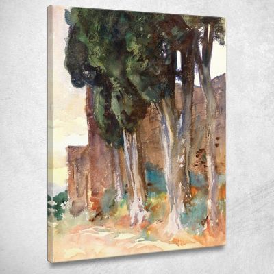 Alhambra Di Granada John Singer Sargent jss10 quadro stampa su tela